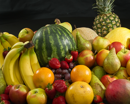 Eating fruit gives lots of healthy energy